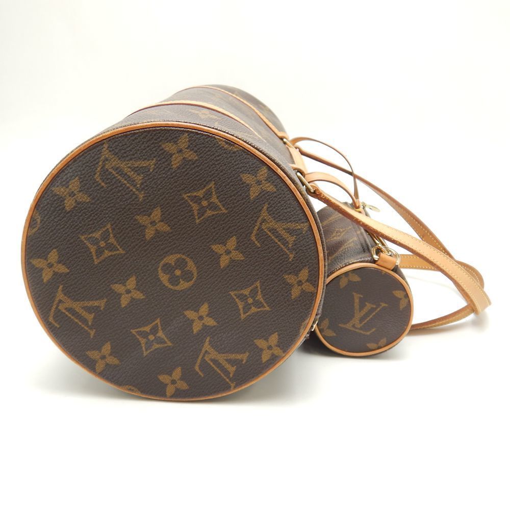 Louis Vuitton Monogram Papillon Handbag Brown - Picture 4 of 8